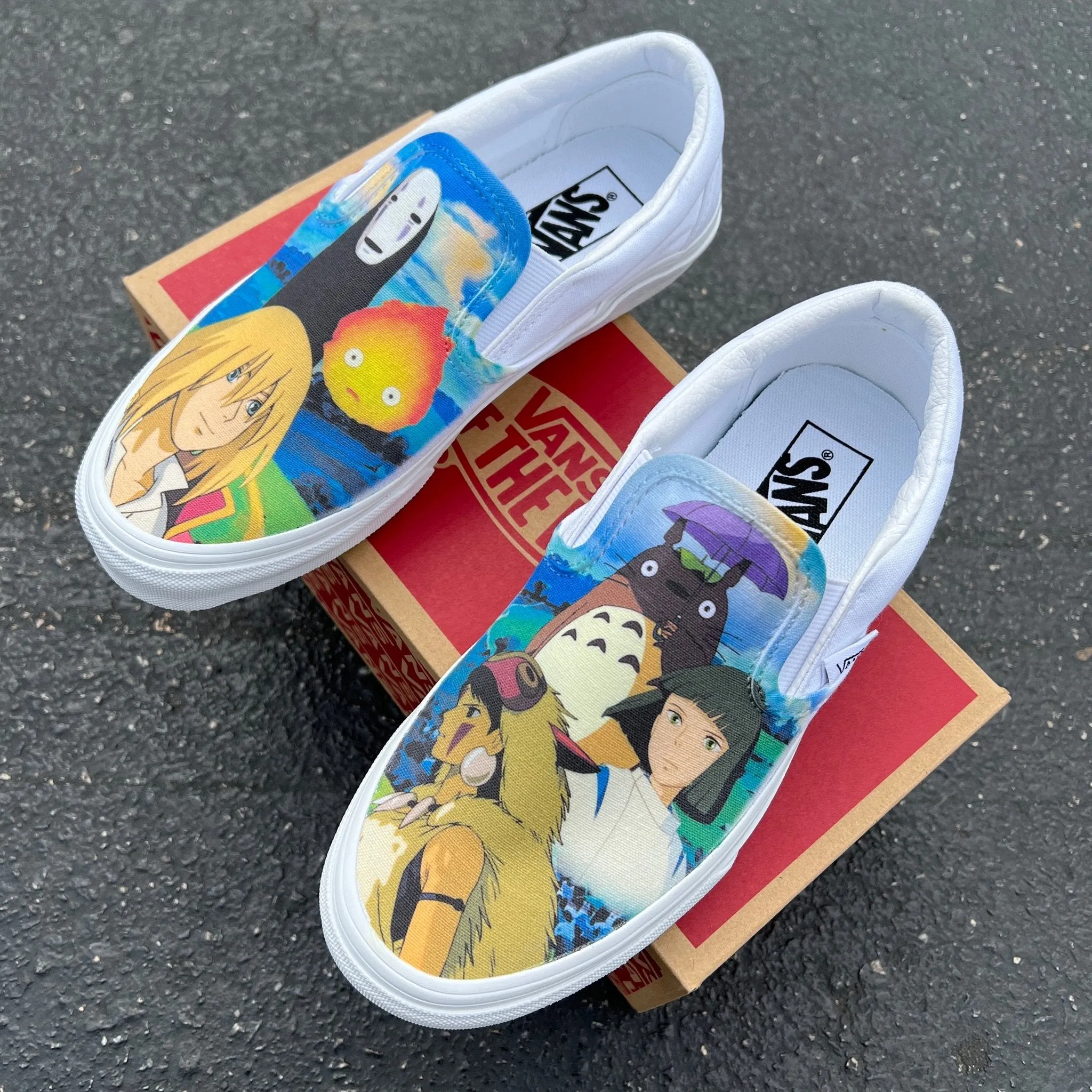 Kids Shoes - Studio Ghibli Custom Slip Ons