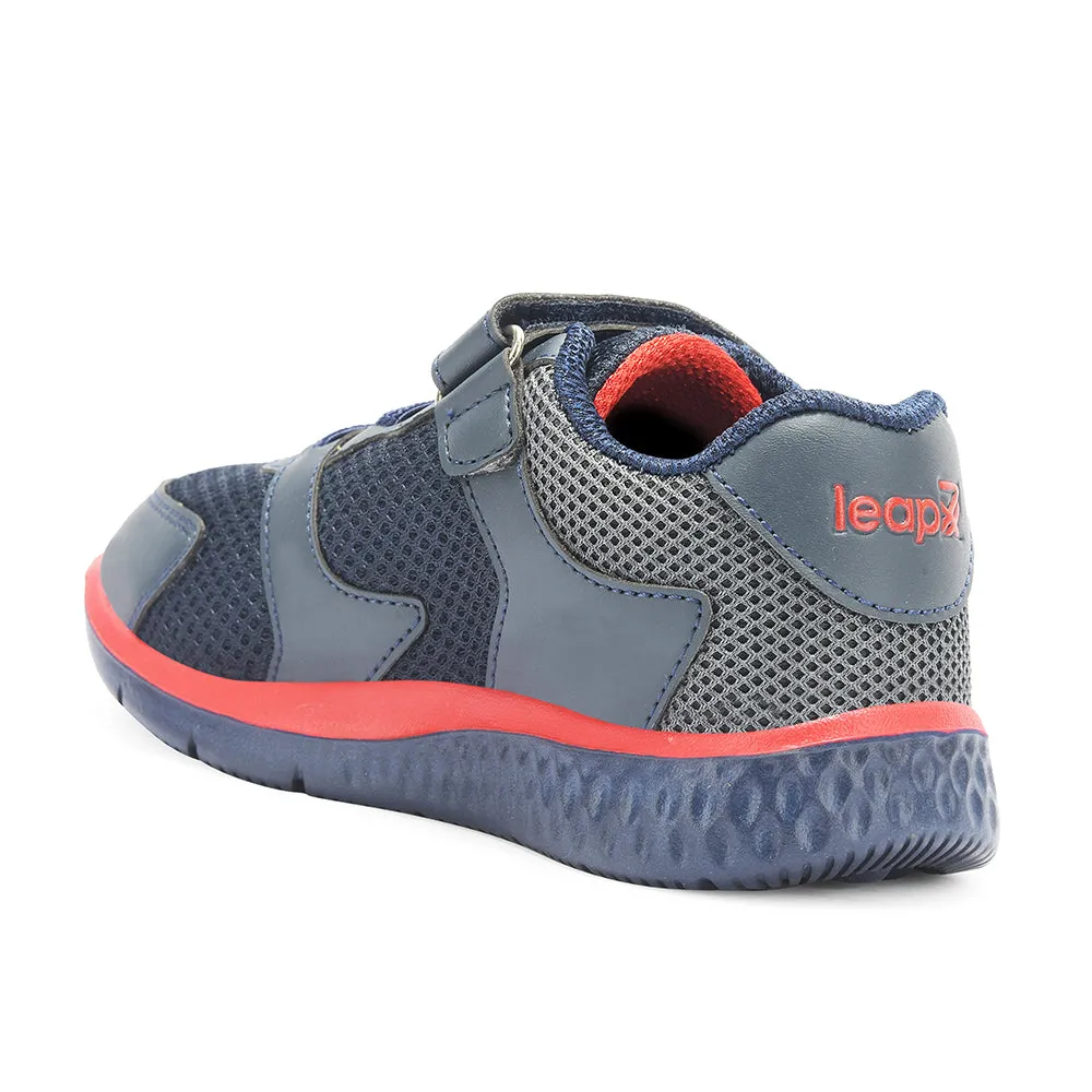 Leap7x By Liberty Kids JAMIE-65E N.Blue Sports Non Lacing Shoes