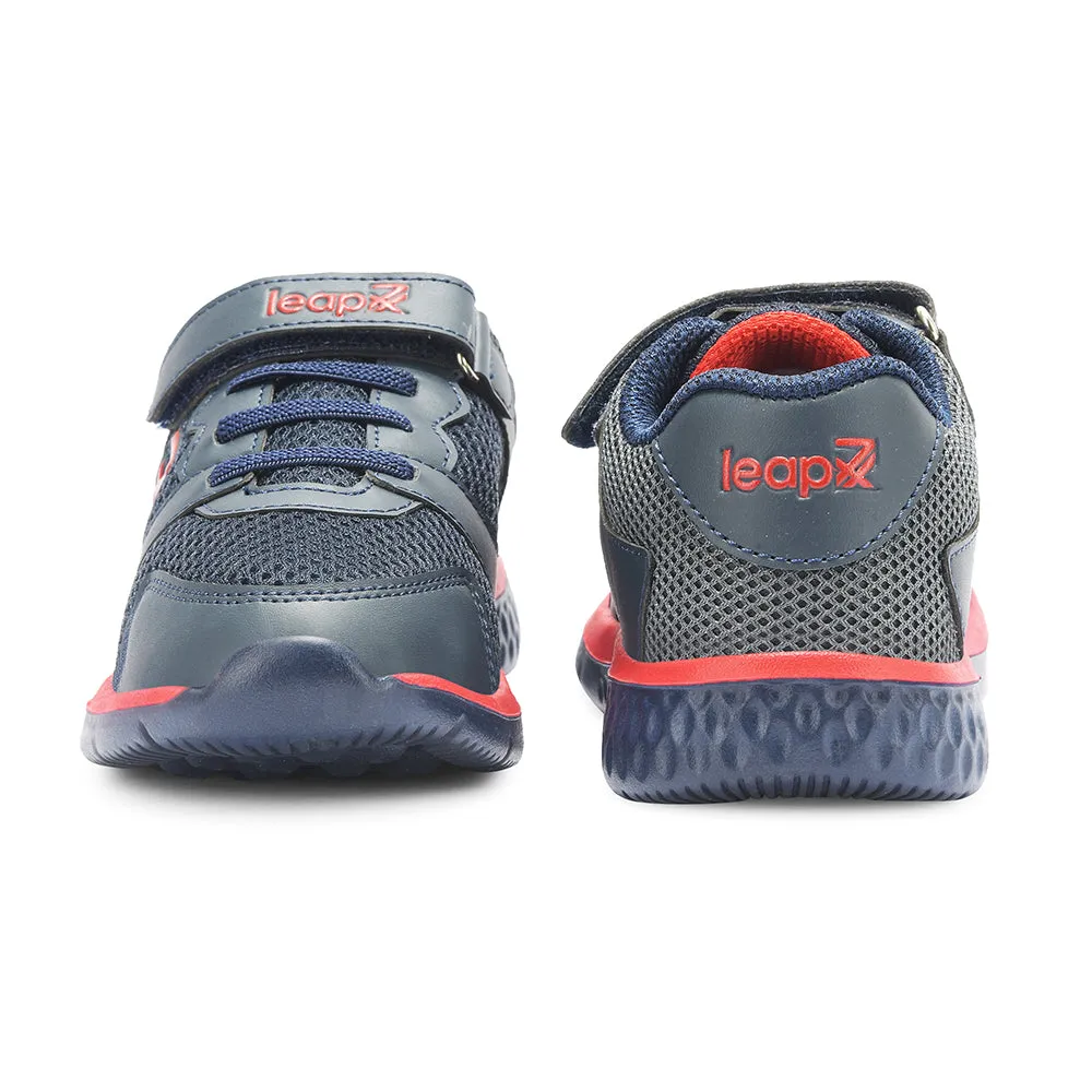 Leap7x By Liberty Kids JAMIE-65E N.Blue Sports Non Lacing Shoes