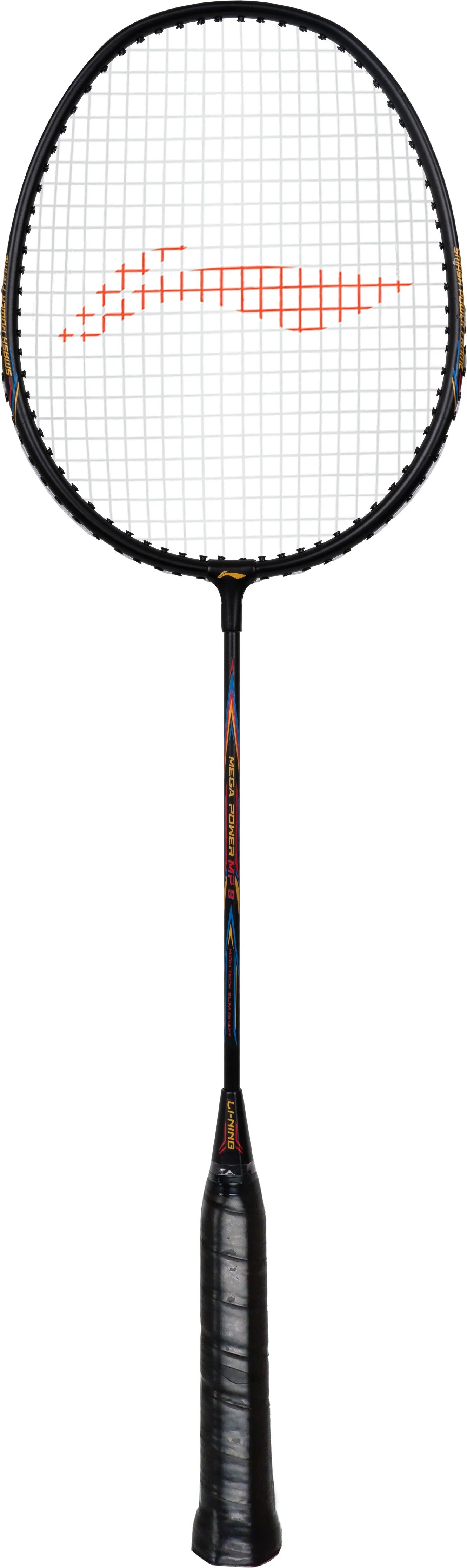 Li-Ning Mega Power MP 9 - Pack of 2   1 Full Cover Strung Badminton Racquet (Multicolor)