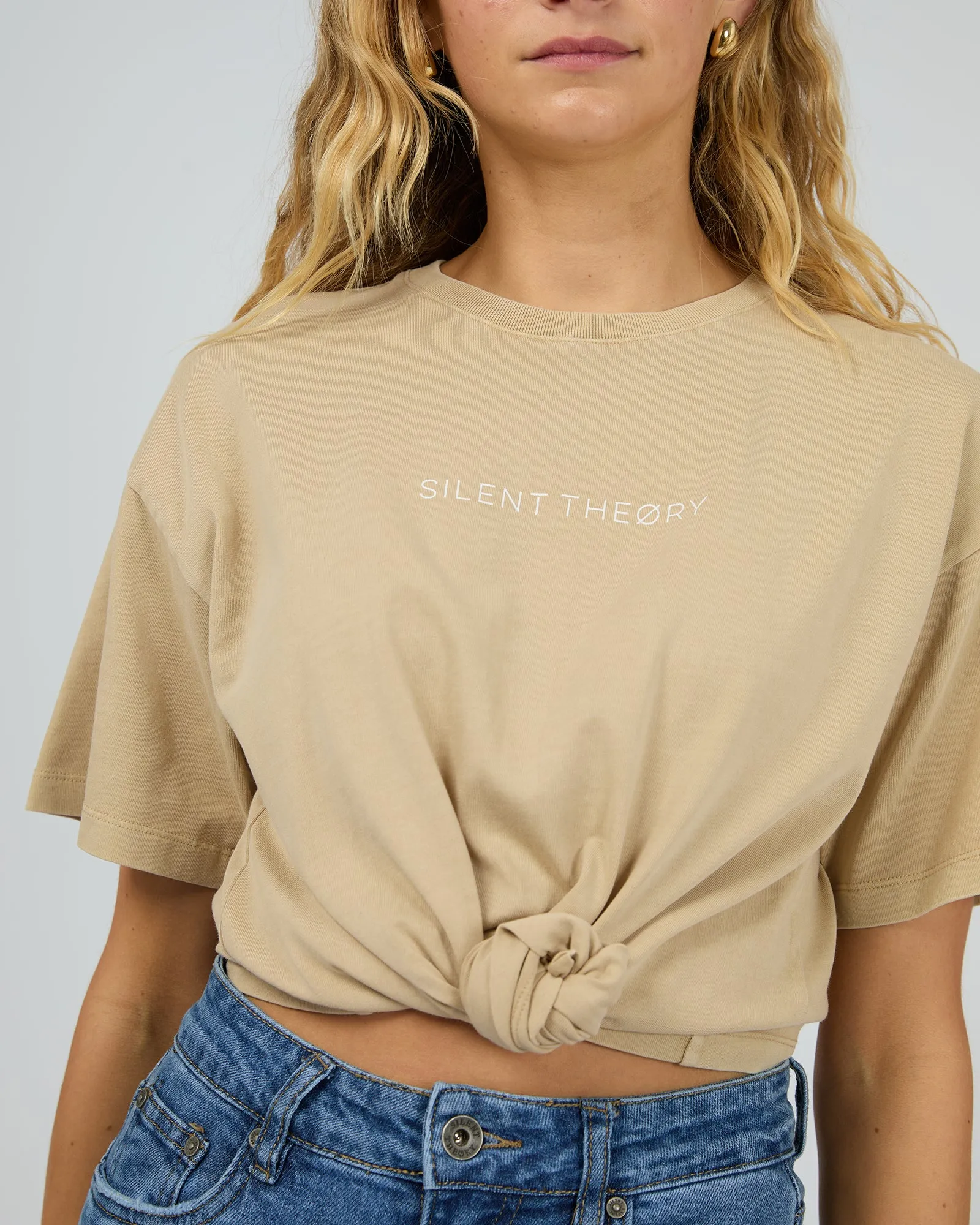 Logo Tee Oatmeal