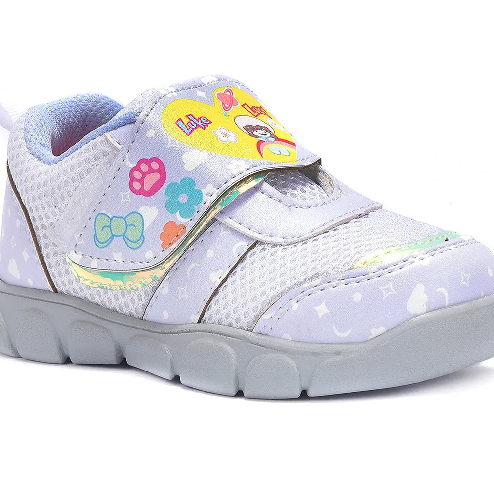 Lucy & Luke By Liberty Kids FLYNN-44 Purple Casual Non Lacing Shoes