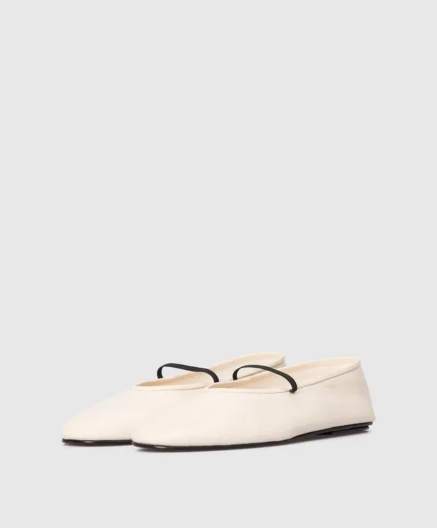 Luxurious Italian Leather Ballet Flats for Women