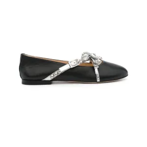 MACH & MACH Flat shoes Black