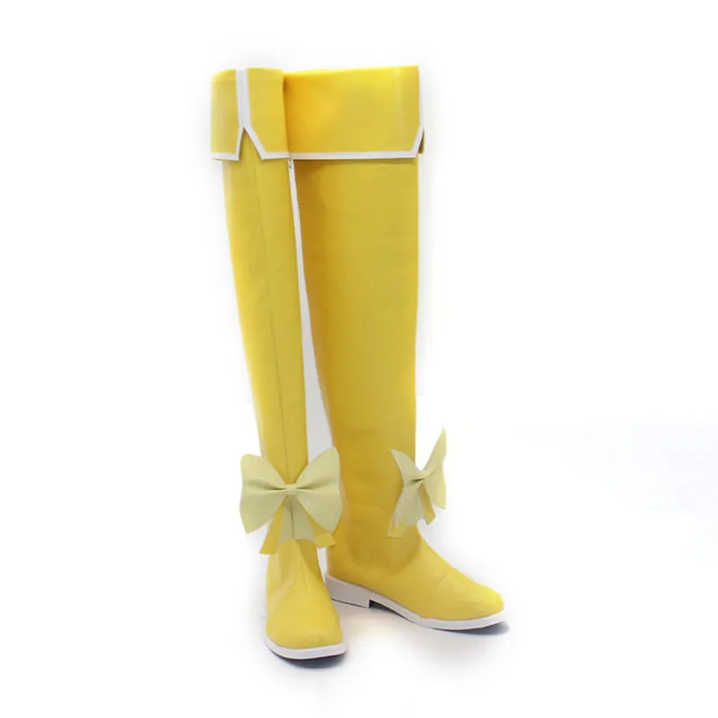 Mahou Shoujo ni Akogarete Gushing over Magical Girls Looking Up To Magical Girls Tenkawa Kaoruko Magia Sulfur Shoes Cosplay Boots