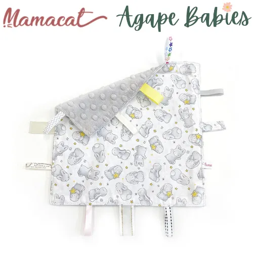 Mamacat Taggie Blanket Bunny Stars