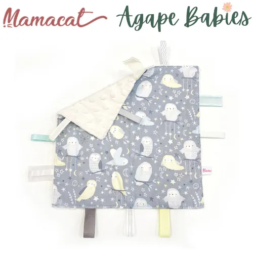 Mamacat Taggie Blanket Owl Stars