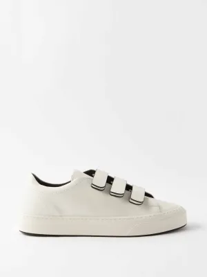 Mary H velcro leather trainers