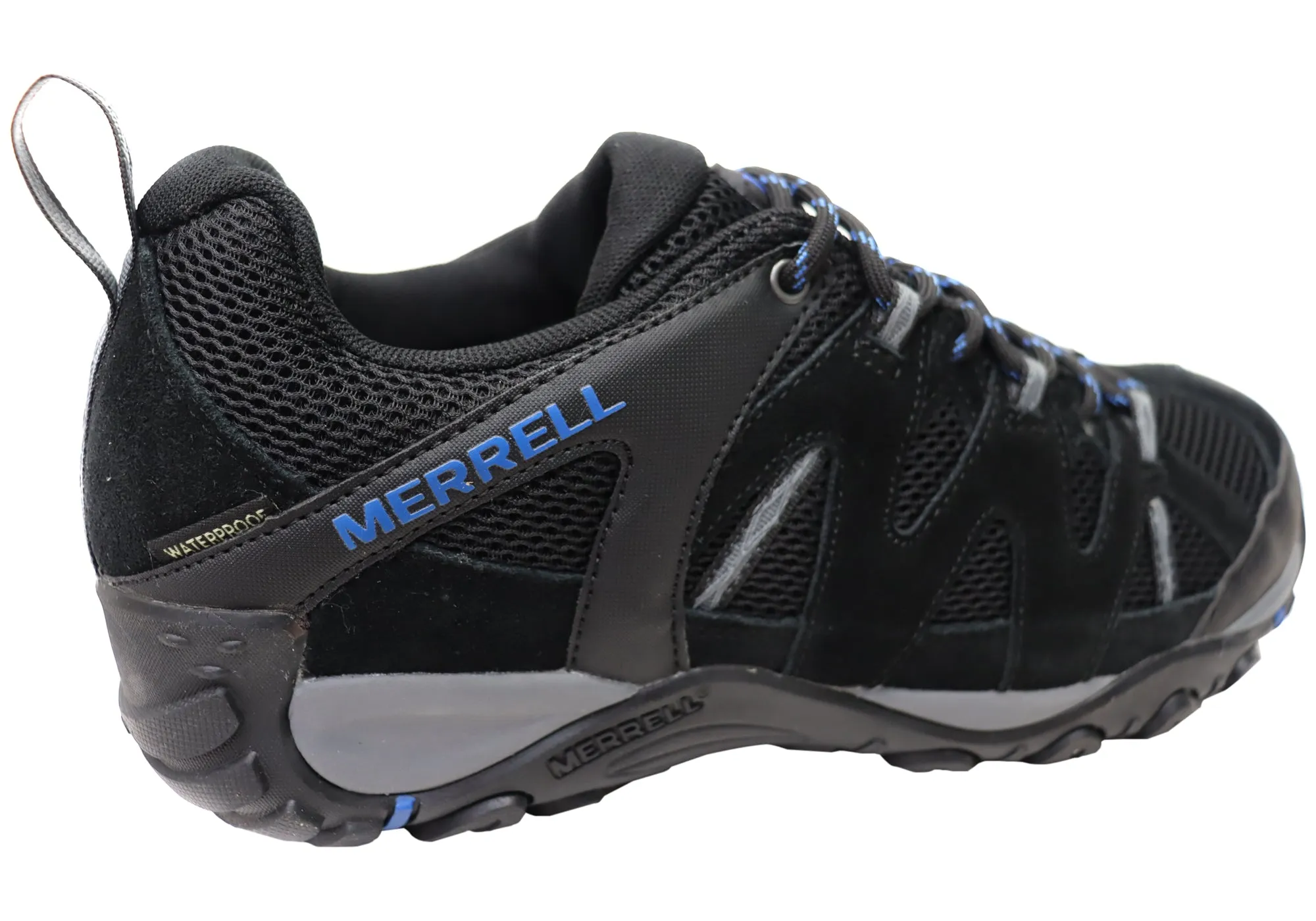 Merrell Mens Deverta 2 Waterproof Comfortable Leather Hiking Shoes