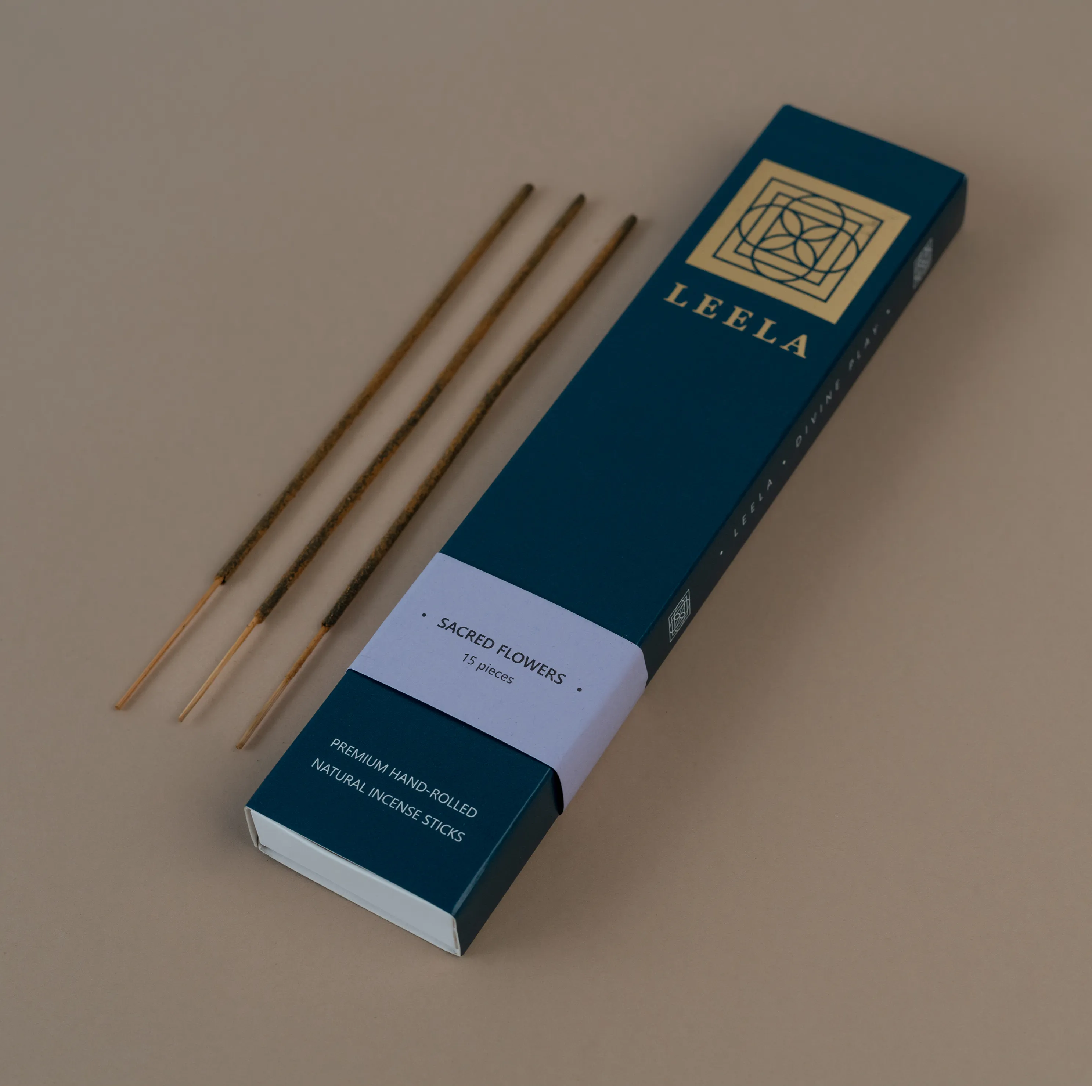 Natural incense sticks • SACRED FLOWERS •