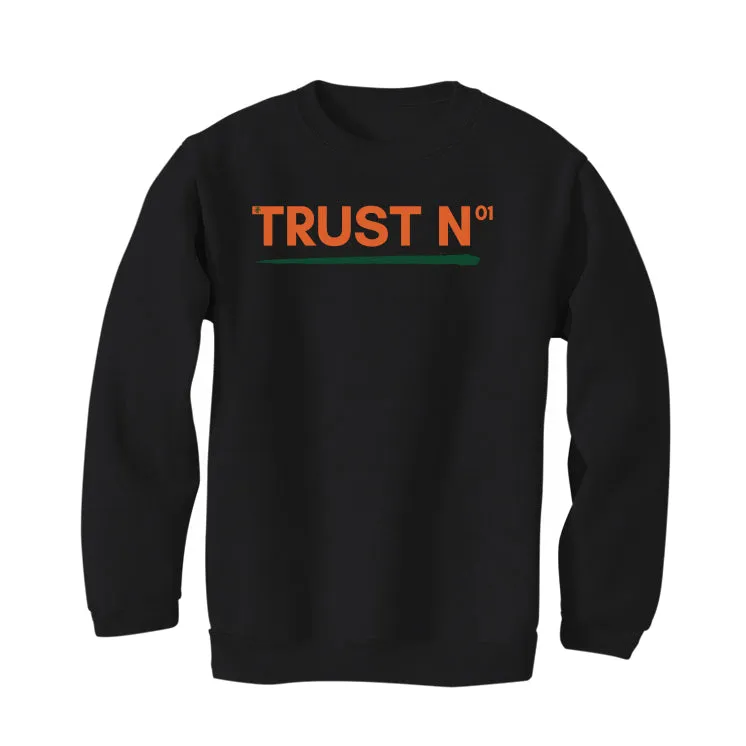 Nike Air Griffey Max 1 “Miami Hurricanes” | illcurrency Black T-Shirt (TRUST NO ONE)