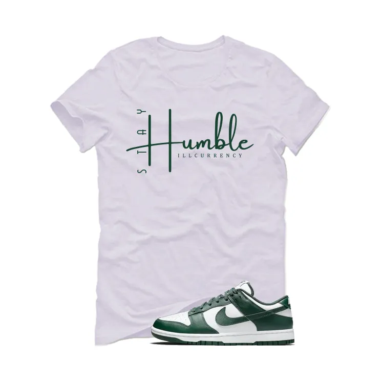 Nike Dunk Low Michigan State White T-Shirt (Stay Humble)