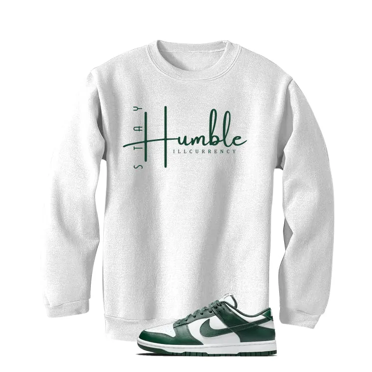 Nike Dunk Low Michigan State White T-Shirt (Stay Humble)