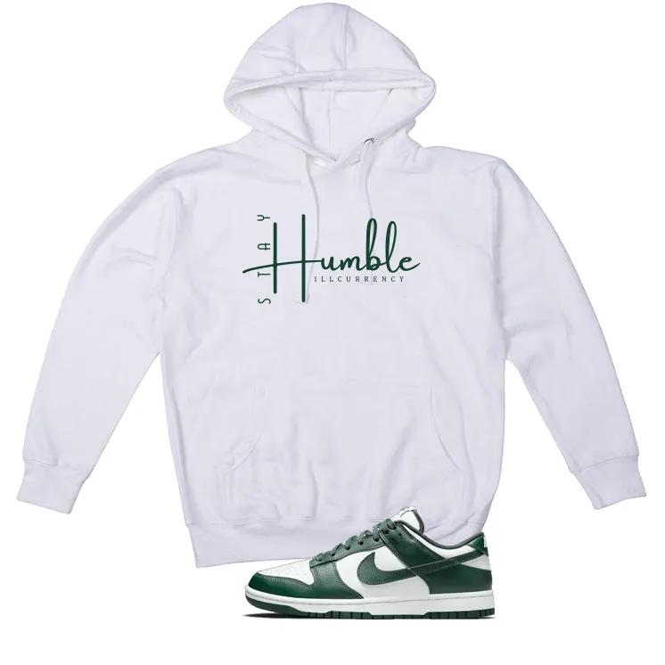 Nike Dunk Low Michigan State White T-Shirt (Stay Humble)