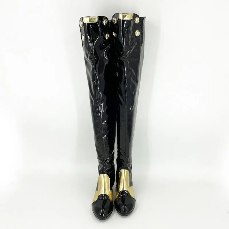 Nikke Goddess of Victory Rosanna Shoes Cosplay Boots