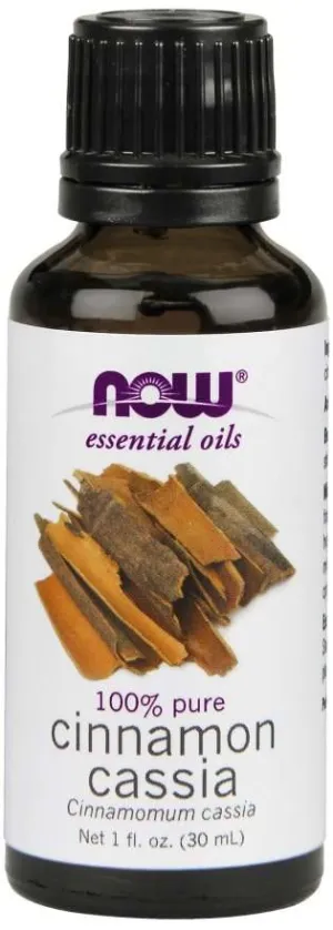 NOW Foods Essential Oil, Cinnamon Cassia Oil - 30 ml