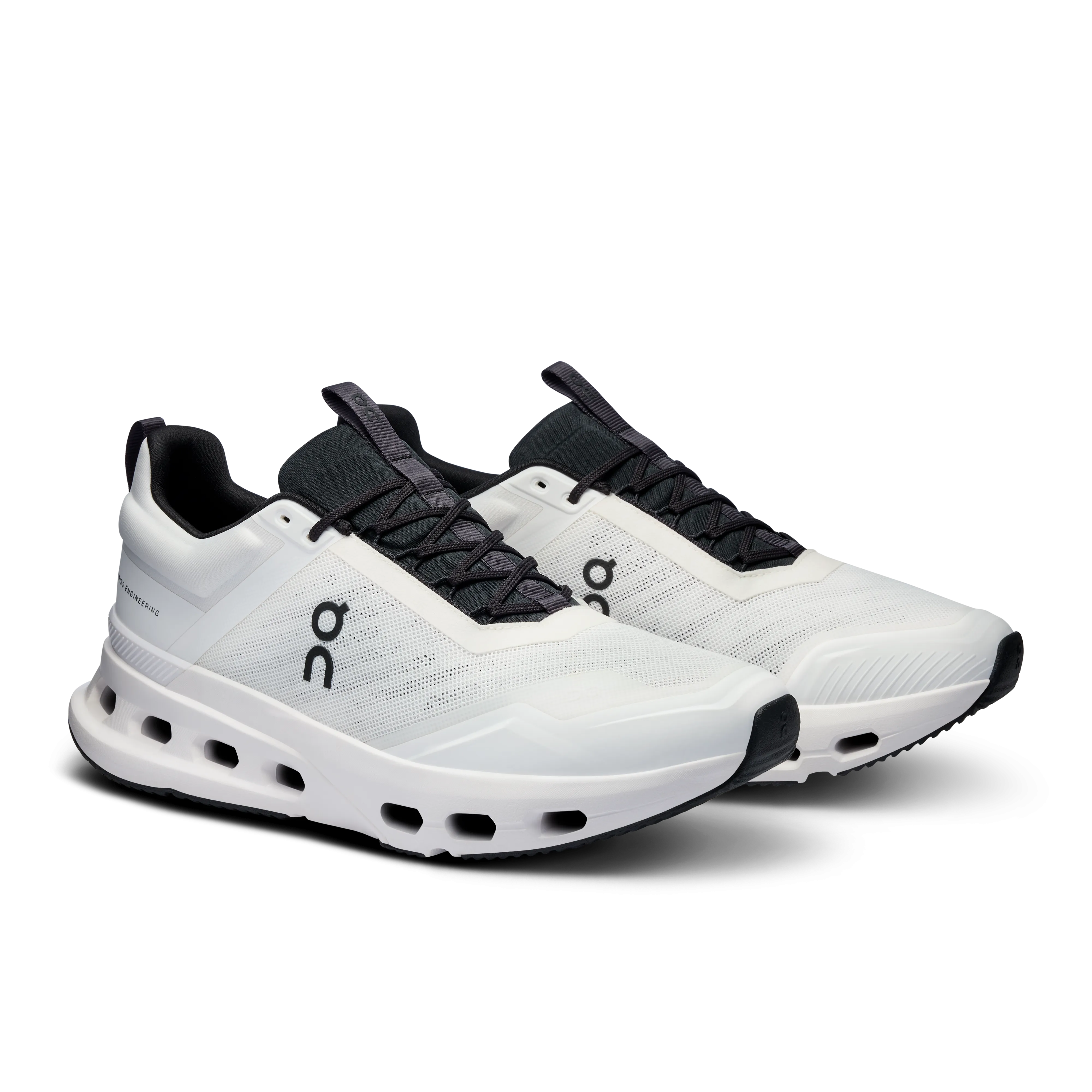 On Running Men's Cloudnova X Shoes - White / Black