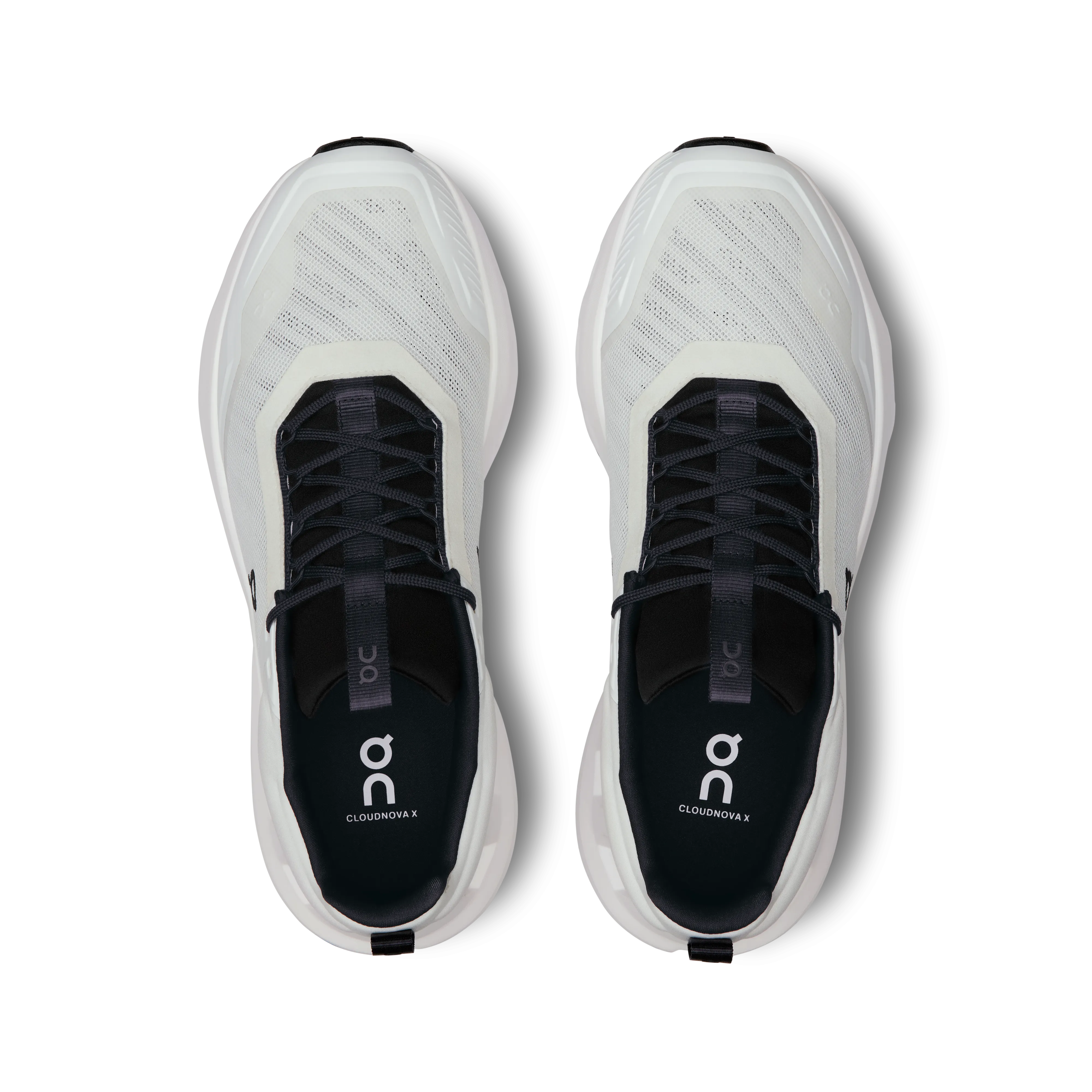 On Running Men's Cloudnova X Shoes - White / Black