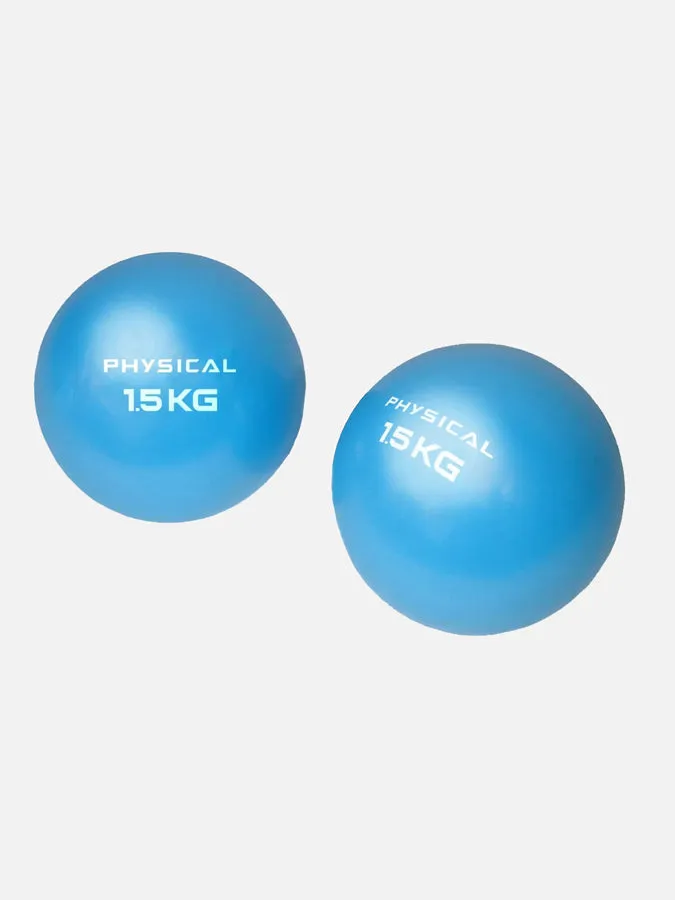 Physical Soft Weighted Pilates Balls