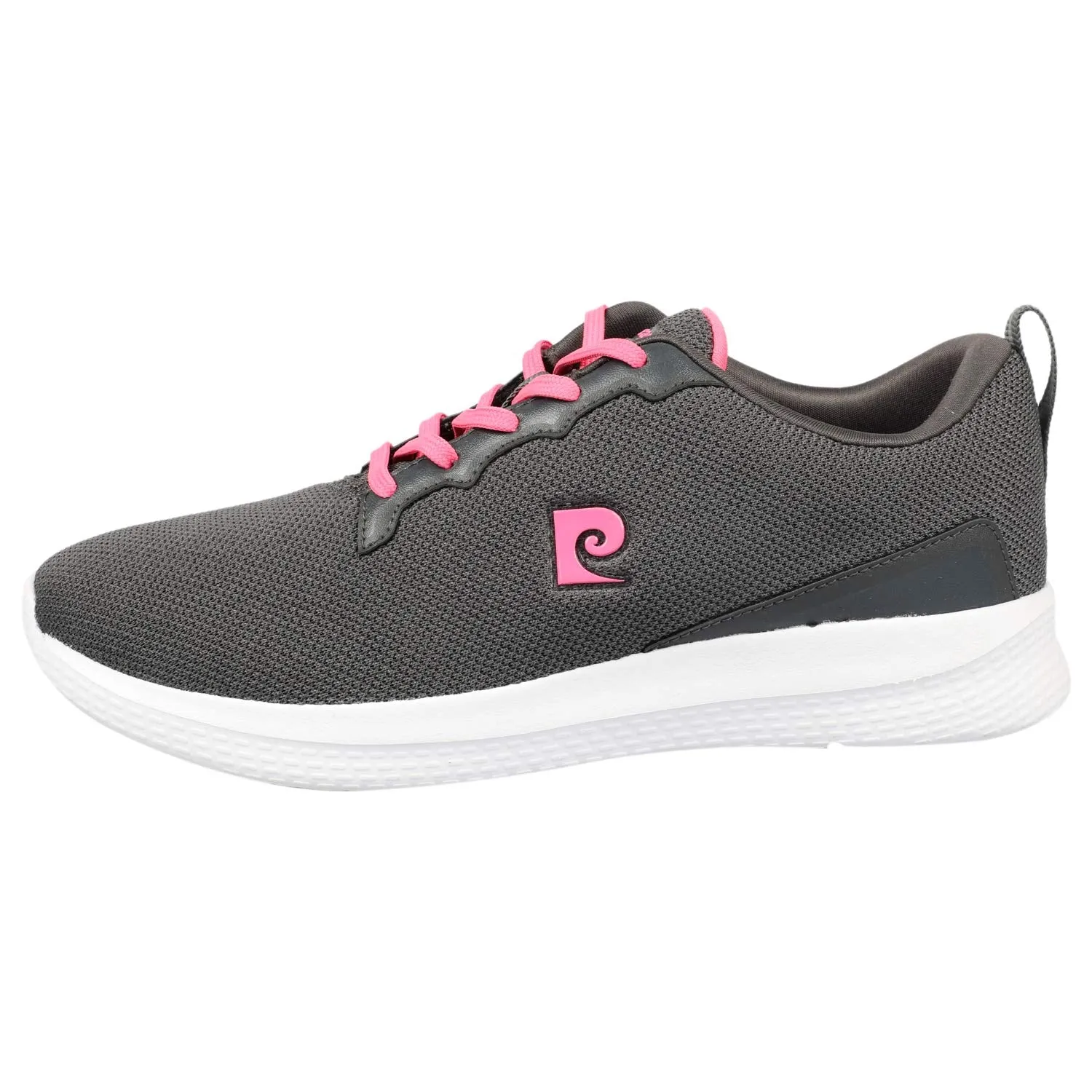 Pierre Cardin Women's Elle Un Dk.Grey-Pink Running Shoes-6 UK (39 EU) (Energia PC0300)