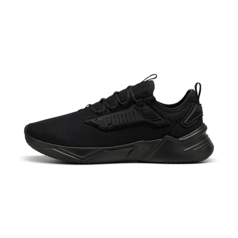 .PUMA Retaliate 3 Unisex Running Shoes - BLACK/BLACK - (37947819) - RT3 - R1L4