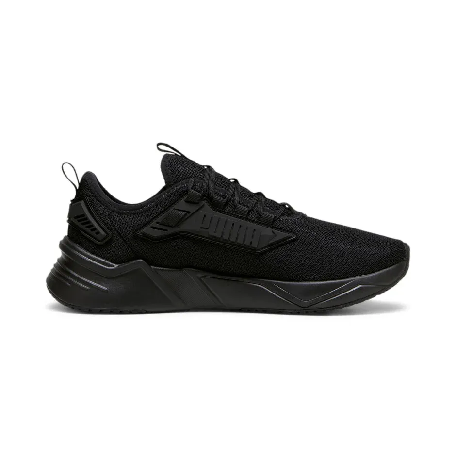 .PUMA Retaliate 3 Unisex Running Shoes - BLACK/BLACK - (37947819) - RT3 - R1L4