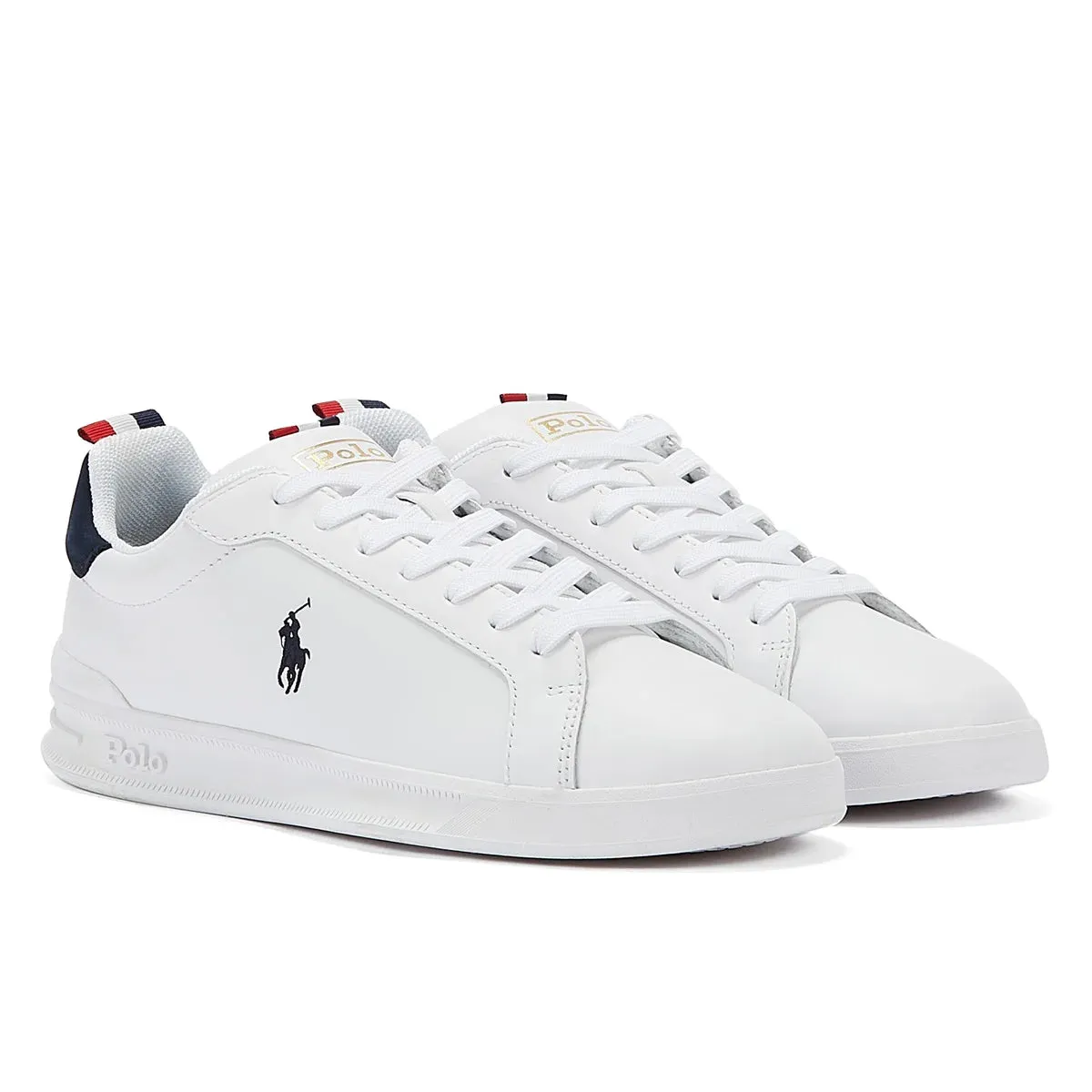 Ralph Lauren Hrt Ct II Sneakers Low White Trainers