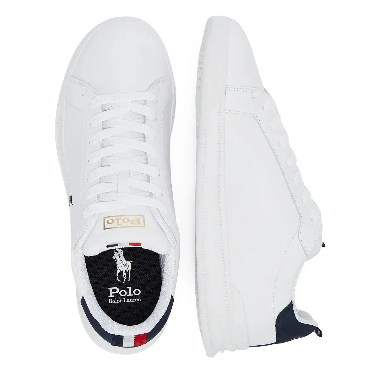 Ralph Lauren Hrt Ct II Sneakers Low White Trainers