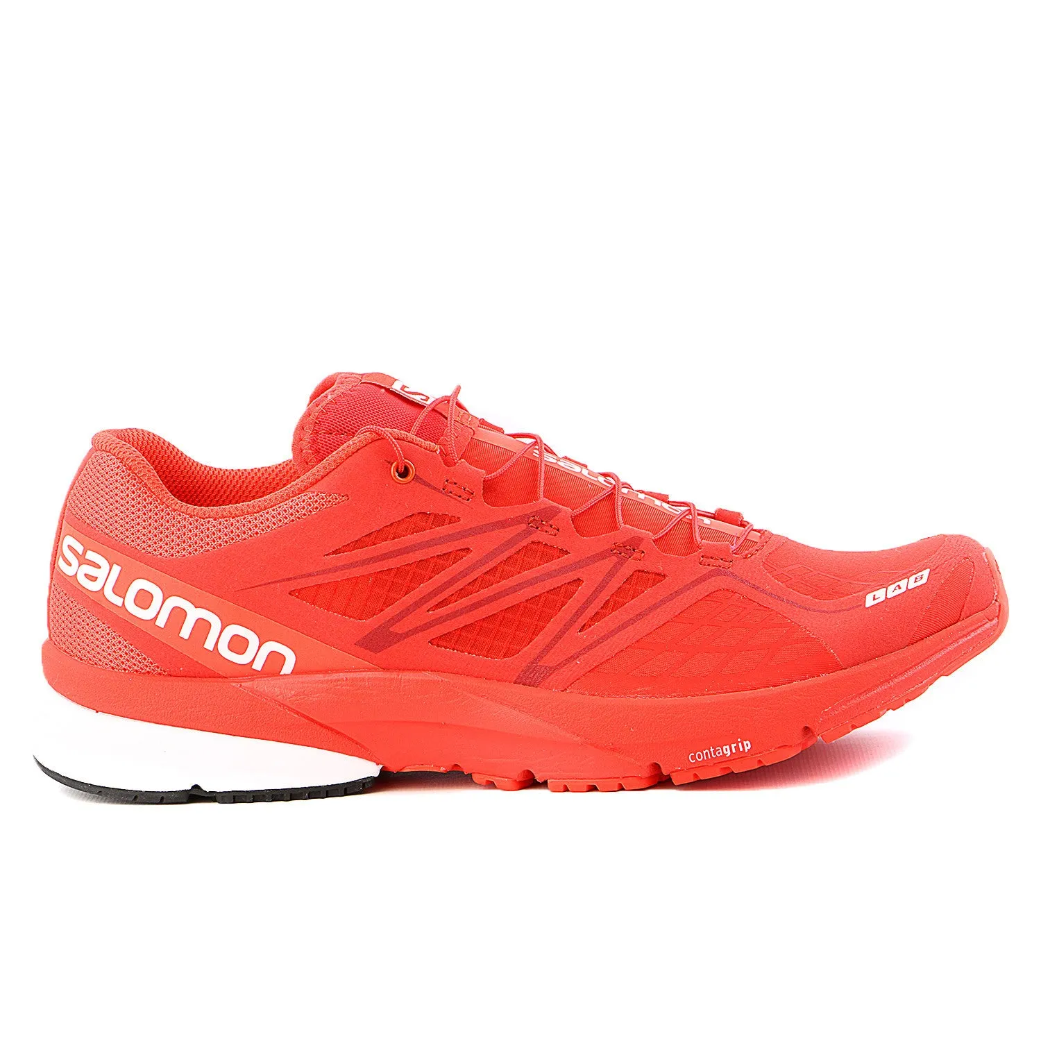 Salomon S-Lab X-Series Trail Running Shoe - Racing Red / Racing Red / White - Mens