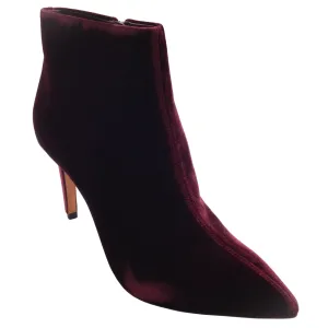 Santoni Burgundy Pointed Toe Boots/Booties