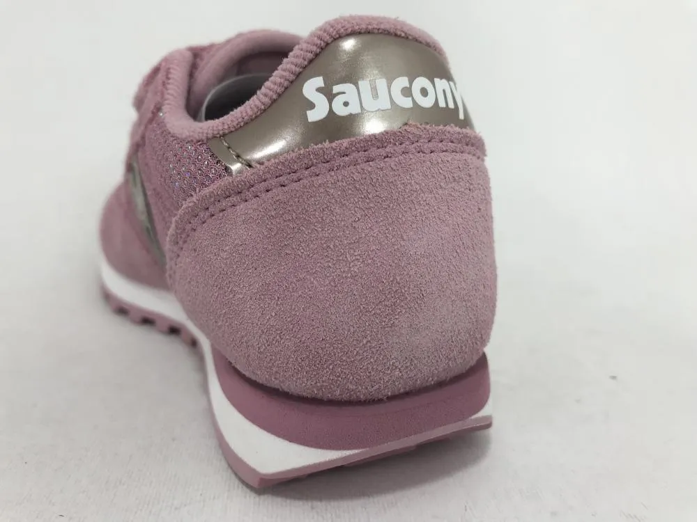 Saucony Originals scarpa sneakers da bambina con strappo Jazz Double HL SK159625 rosa