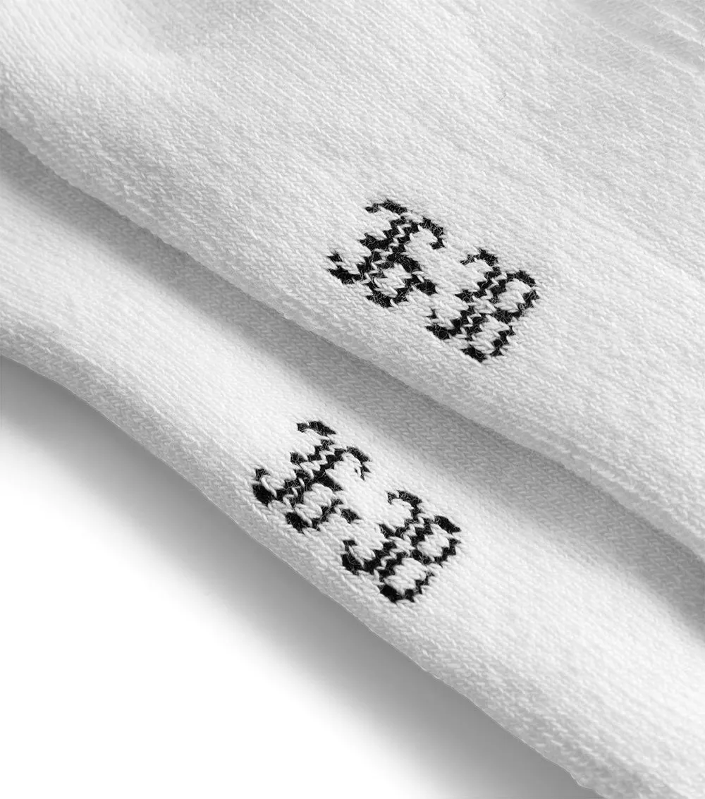 skull socks set (two pack)