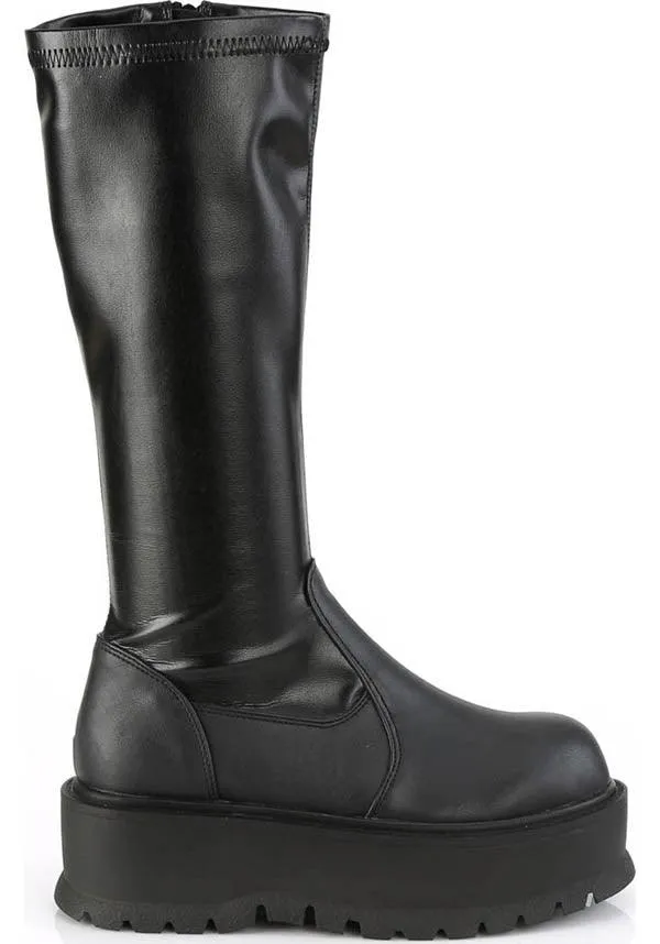 SLACKER-200 [Black] | PLATFORM BOOTS [PREORDER]