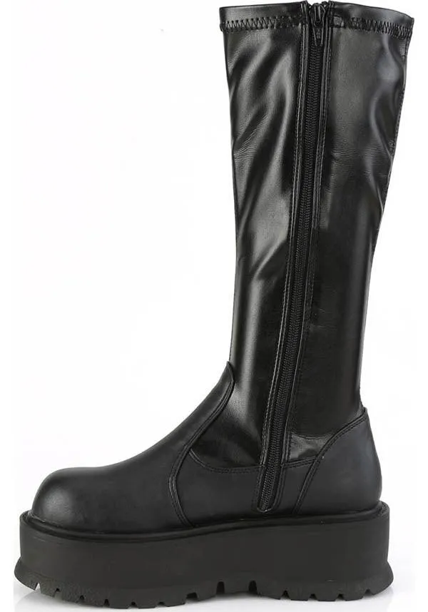 SLACKER-200 [Black] | PLATFORM BOOTS [PREORDER]