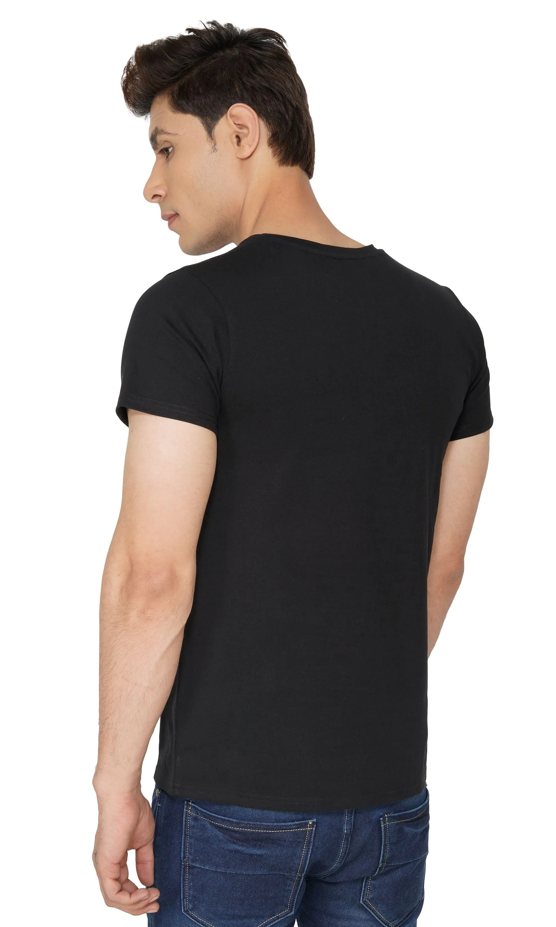 SLAY. Sport Men's Printed Black T-shirt