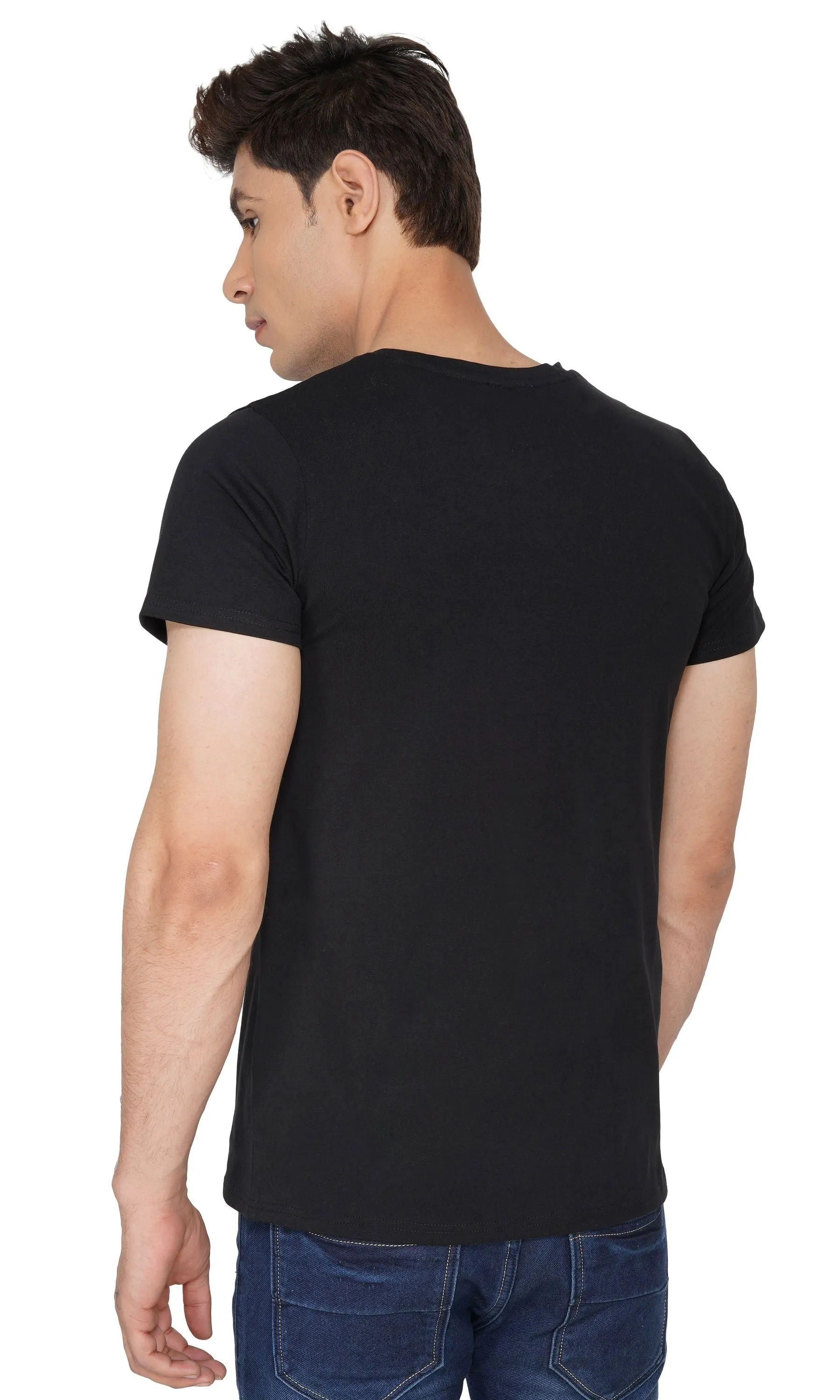 SLAY. Sport Printed Men's Black T-shirt