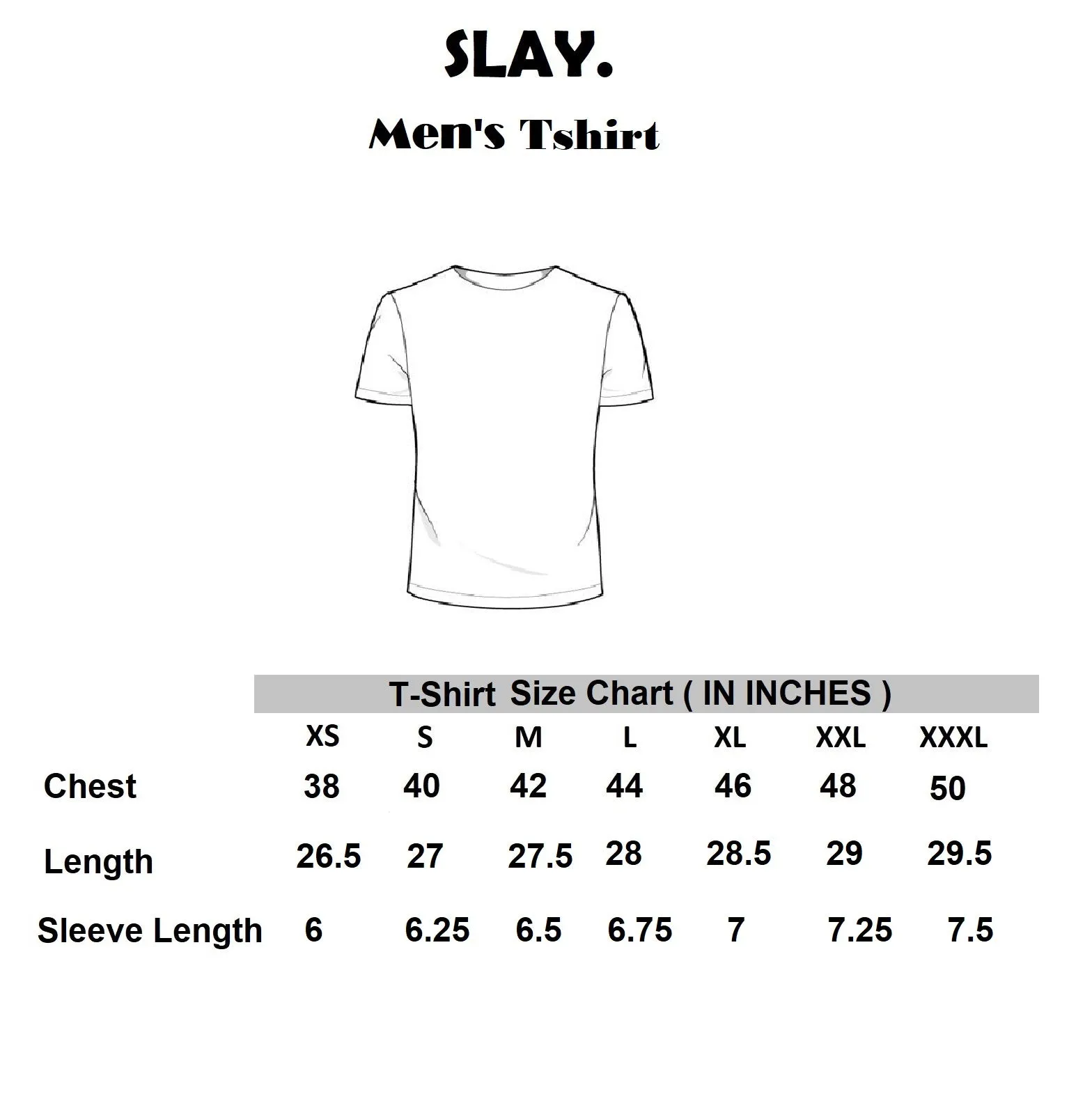 SLAY. Sport Printed Men's Black T-shirt