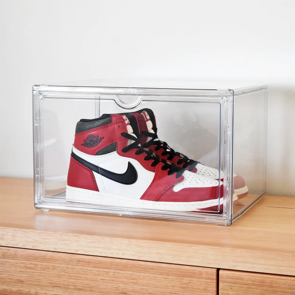 The Sneaker Laundry Side Drop 360 View Shoe Box - Clear