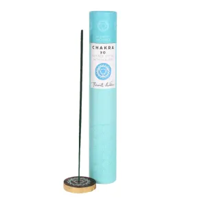 Throat Chakra Incense Sticks w/ Burner