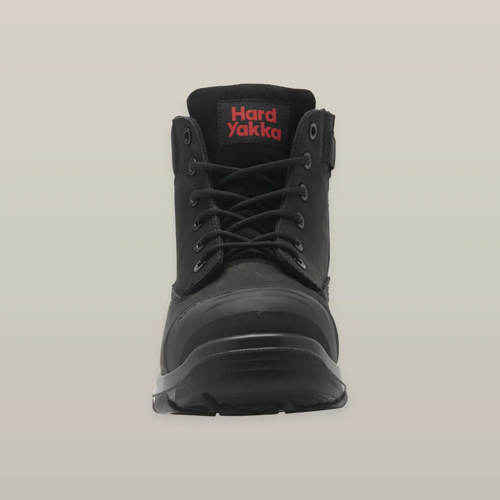 Toughmaxx 6Z Steel Toe Safety Boot - Black - Y60360