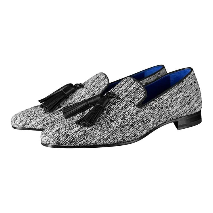 Tweed Legare Tassel Loafer