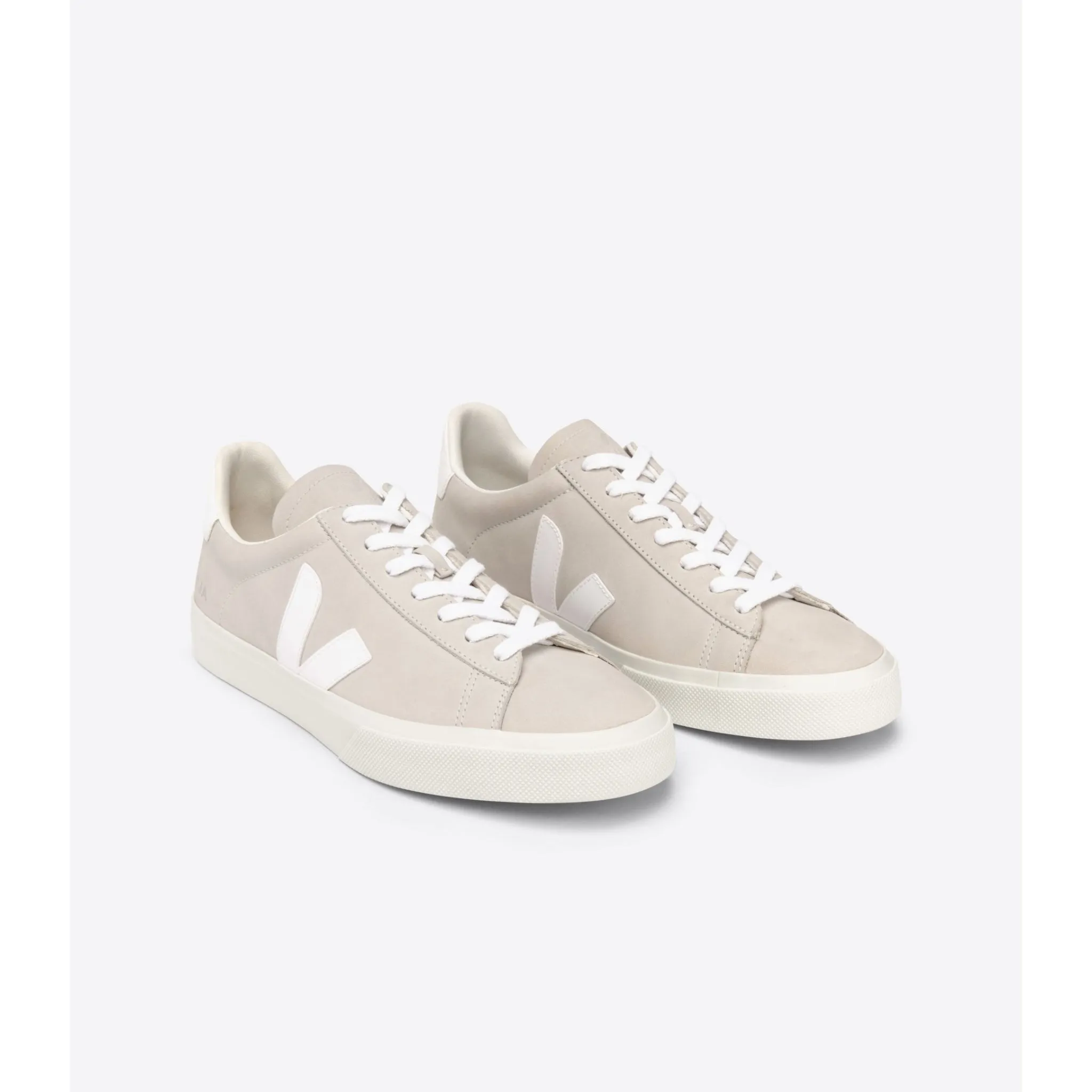 Veja Women’s Campo Nubuck Trainer - Natural/White