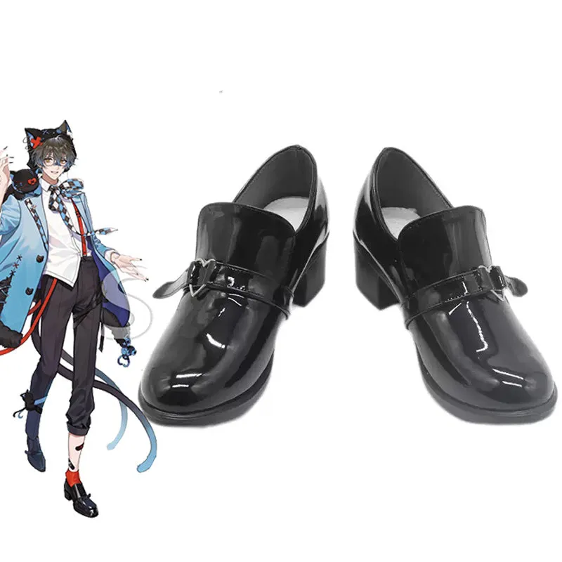 Virtual YouTuber Fancy Frontier X NIJISANJI Luxiem Ike Eveland Cosplay Shoes