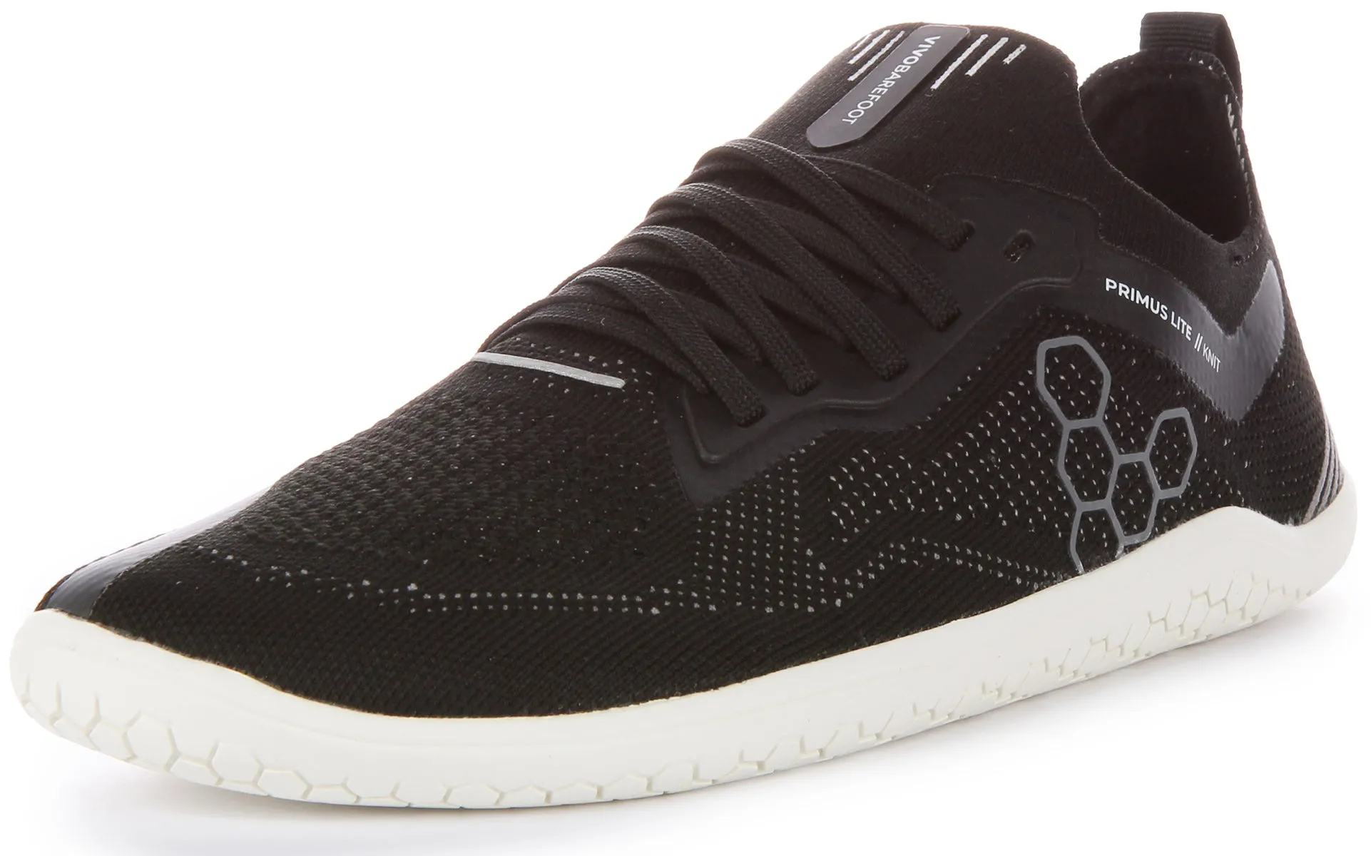 Vivobarefoot Primus Lite Knt In Black For Women