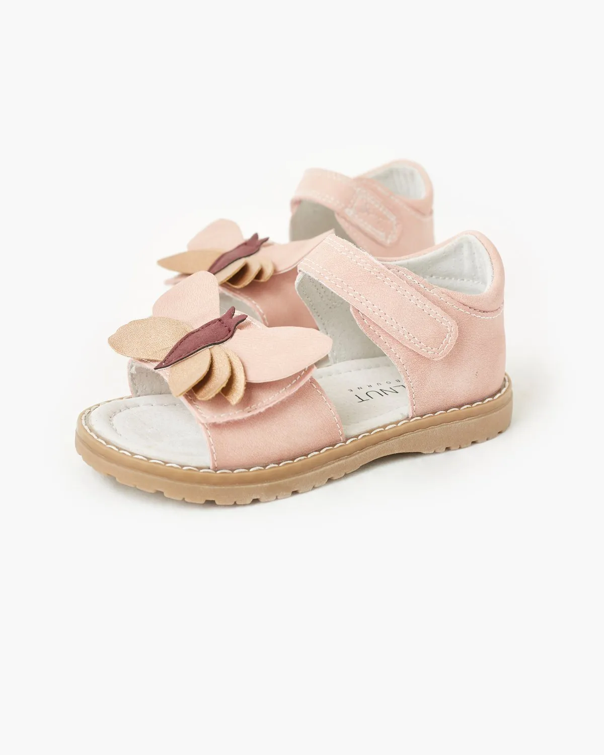 Walnut Butterfly  Sandal  Pink