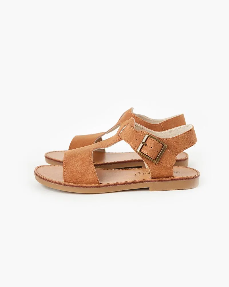 Walnut Racer Sandal Tan