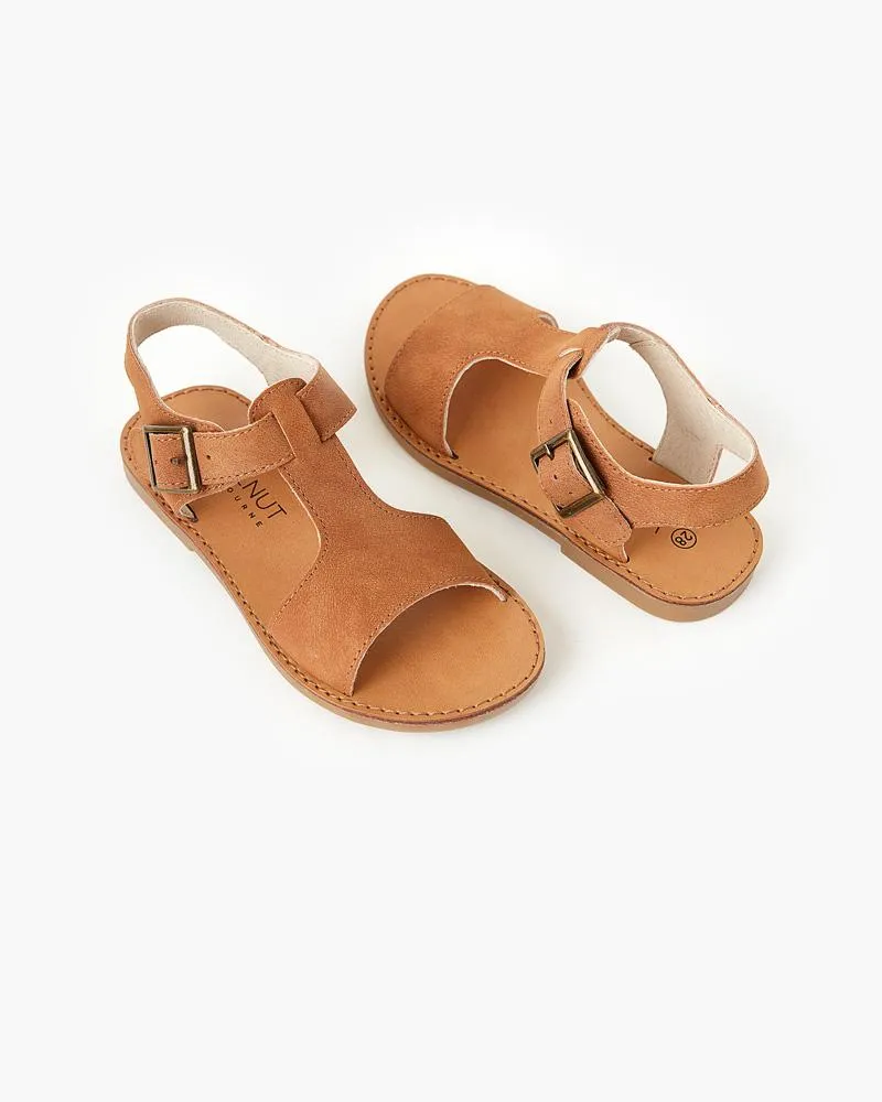 Walnut Racer Sandal Tan