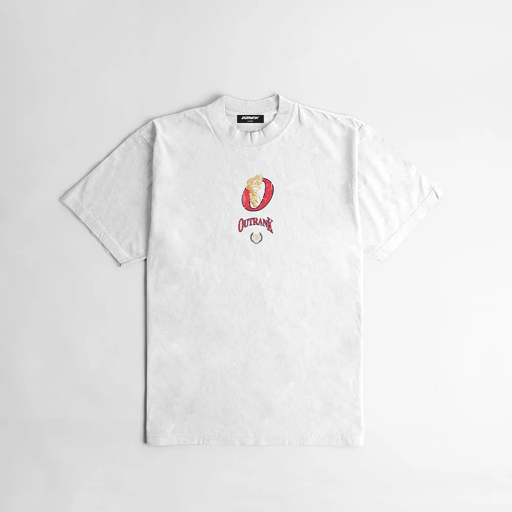 Whole Team Gettin' Wins Heavyweight White T-shirt