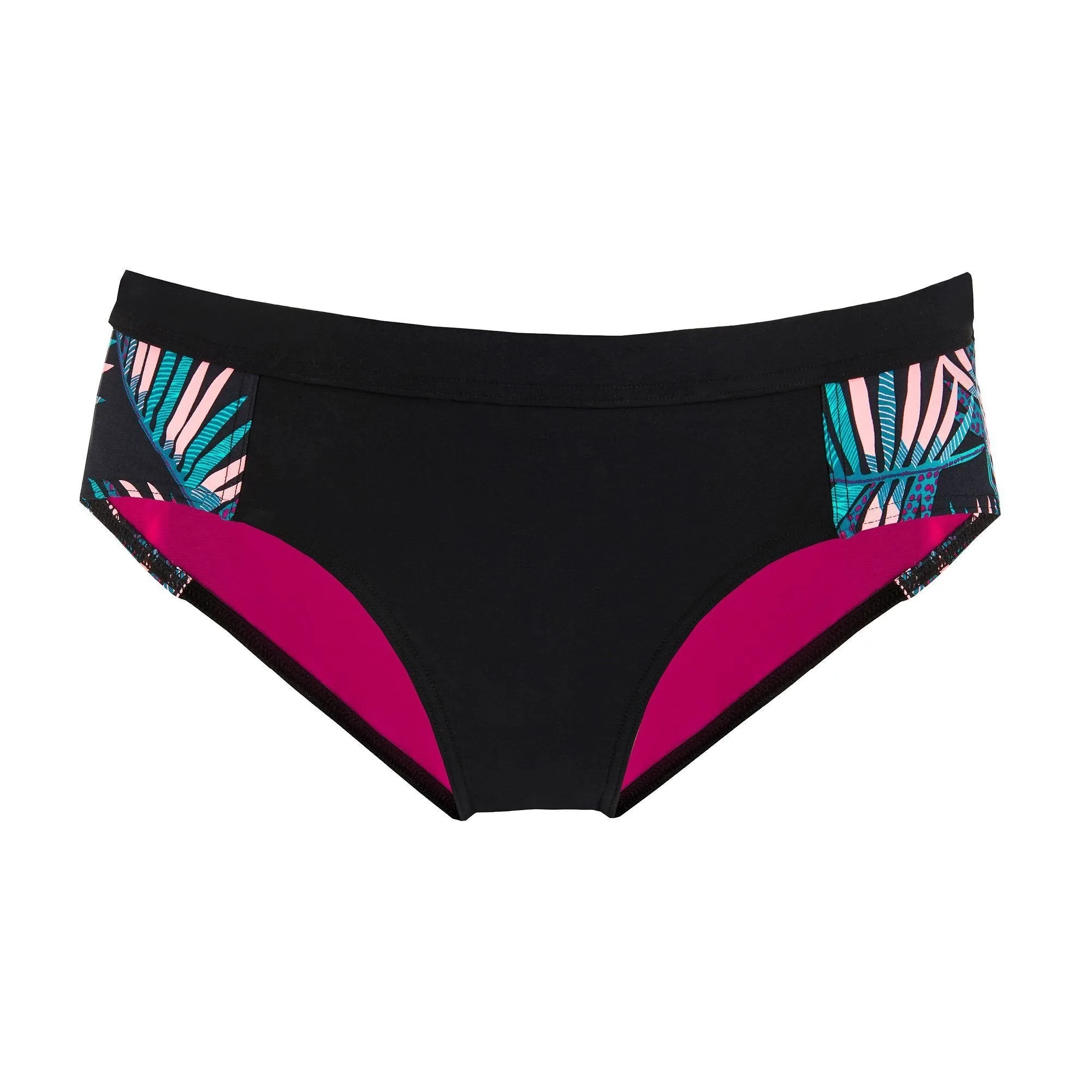 Women's Bikini Bottoms With Inner Drawstring VALY Palmy