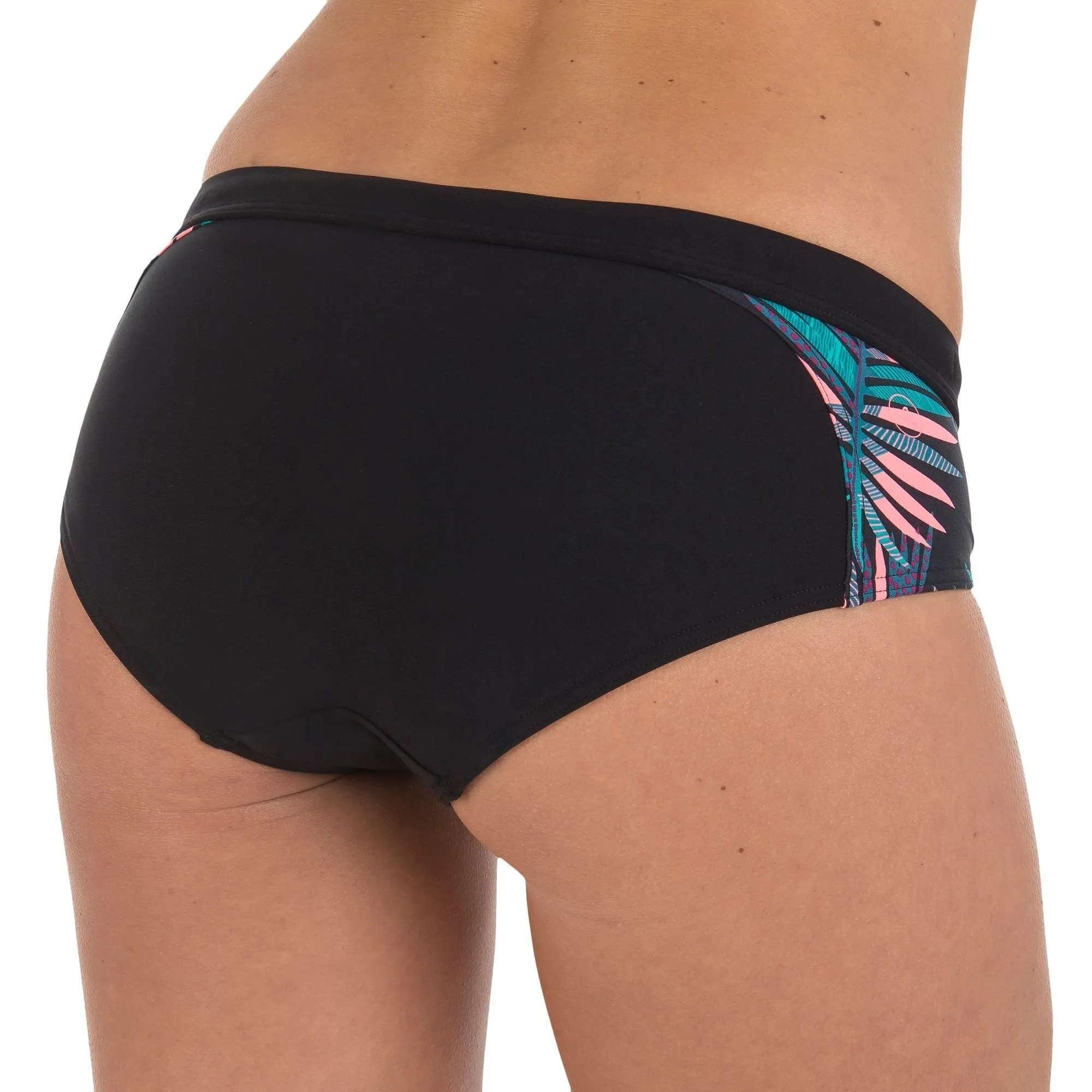 Women's Bikini Bottoms With Inner Drawstring VALY Palmy